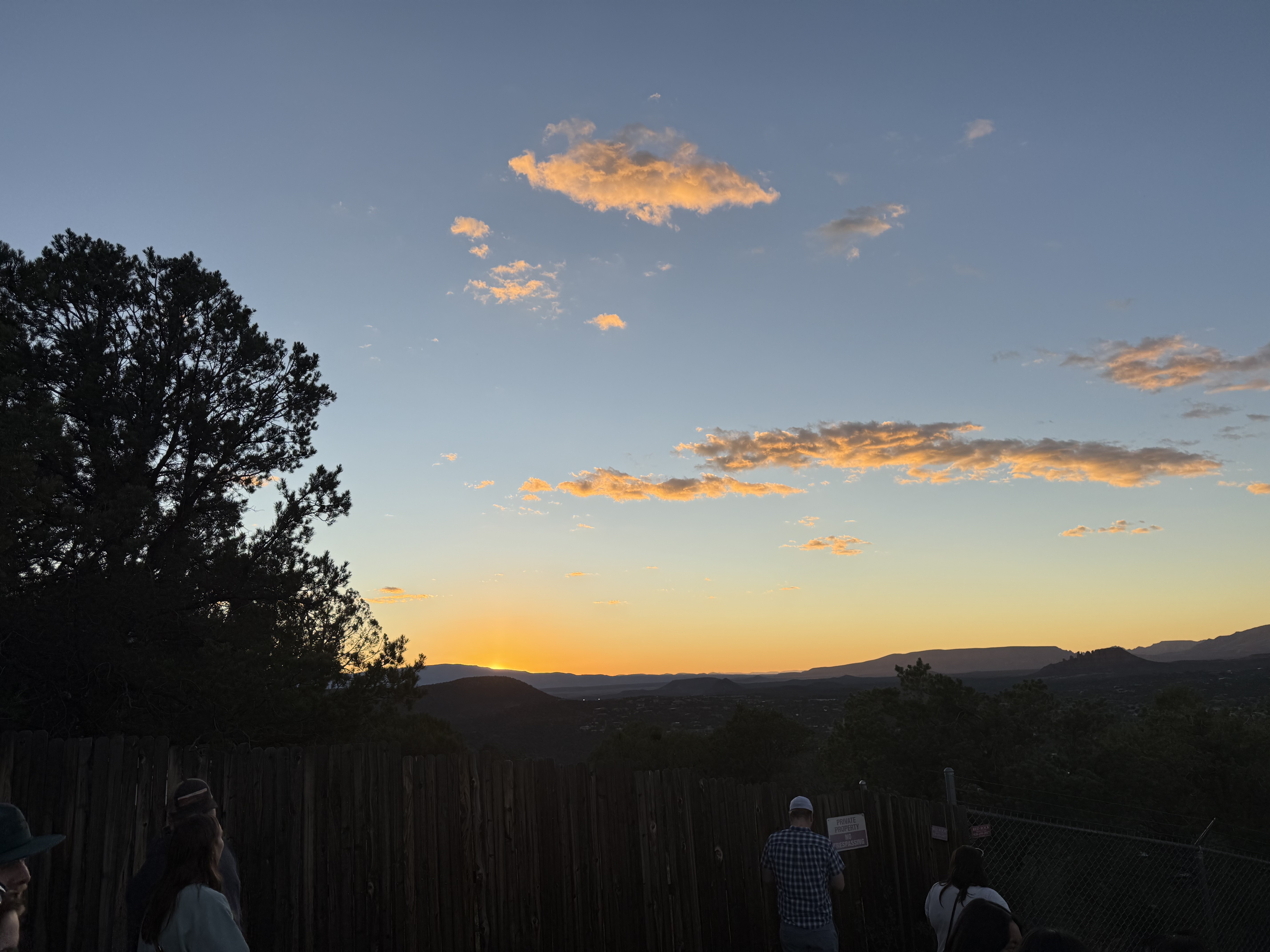 Sedona red rock formations panorama